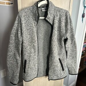 RBX Heathered Gray Zip-Up Jacket